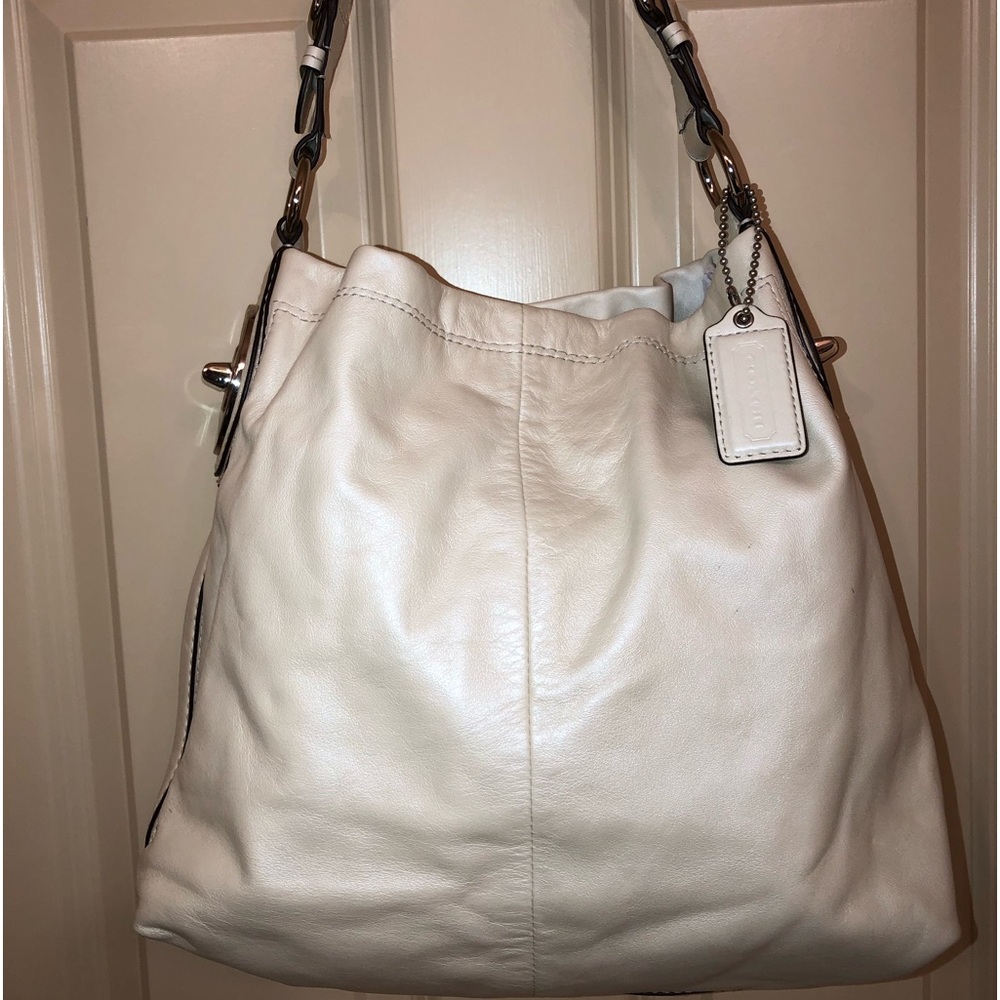 Coach Leather Shoulder Bag